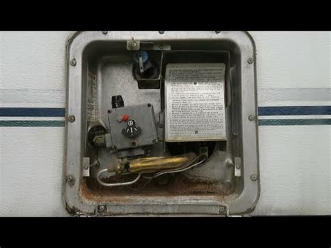 Rv Water Heater Pilot Wont Light How To Replace Pilot And