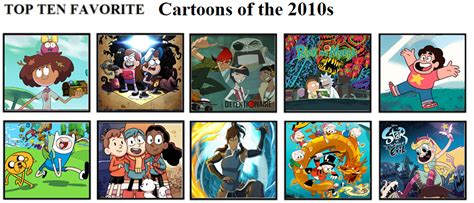 Ten Best Cartoons Of The 2010s By Cartoonrankings On Deviantart