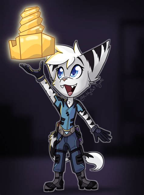 Kat The Lombax T Art By Scourgesong On Deviantart