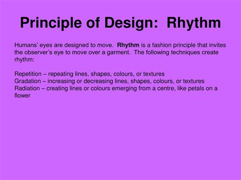 Rhythm Design Principles On Dresses