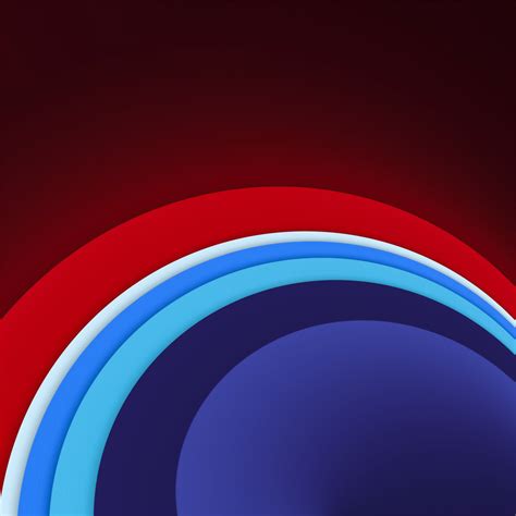 Red Circle Sun Shape Abstract 8k Ipad Pro Wallpapers Free Download