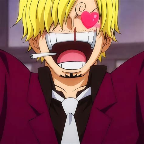 Sanji Icon One Piece Anime Personagens