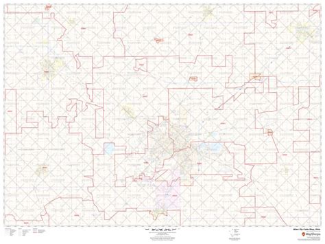 Allen Zip Code Map Ohio Allen County Zip Codes