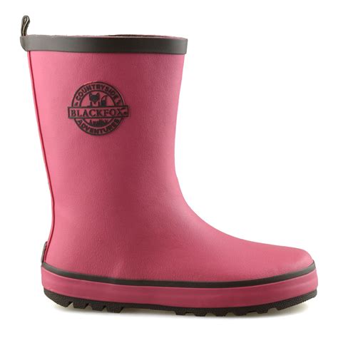 Boys Girls Kids Waterproof Wellies Winter Rain Snow Wellingtons Boots