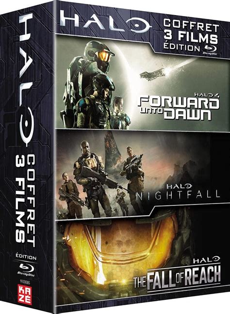 Amazon Halo Coffret 3 Films Halo 4 Forward Unto Dawn Halo