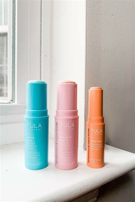 New Tula Rose Glow Get It Cooling And Brightening Eye Balm