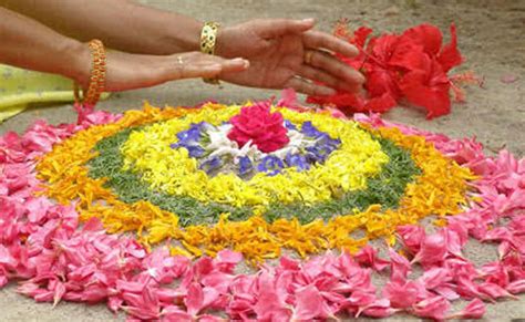 Know About Onam Pookalam And The Flowers Used For It