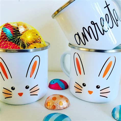 Easter Mug With Chocolate Eggs By Little Cub