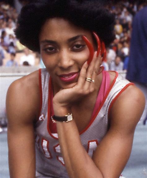 The records that she set haven't. Florence Griffith Joyner circa 1979 : OldSchoolCool