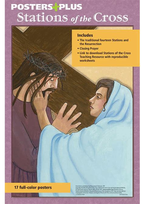 Stations Of The Cross Poster Set Universal Church Supplies