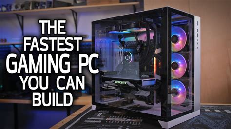 The Fastest Gaming Pc You Can Build For Now Youtube