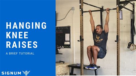 The Hanging Knee Raise A Tutorial Youtube