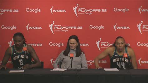 Chicago Sky New York Liberty Postgame Press Conference Game 3