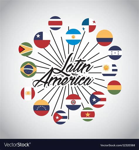 Latin America Design Vector Image On With Images Vector