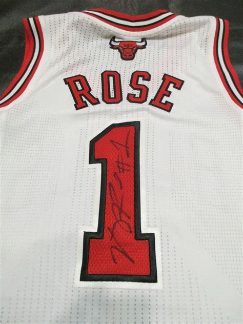 Click on the derrick rose jersey cover and than choose download image button for save this image in your device. Derrick Rose Autographed Jersey - 2011 12 #1 Game Worn ...