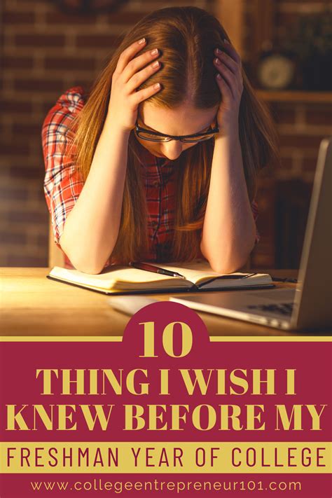 10 things i wish i knew before my freshman year of college in 2020 freshman year college