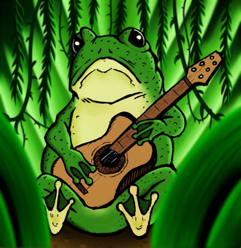 Guitar Frog By Rennis5 On Newgrounds