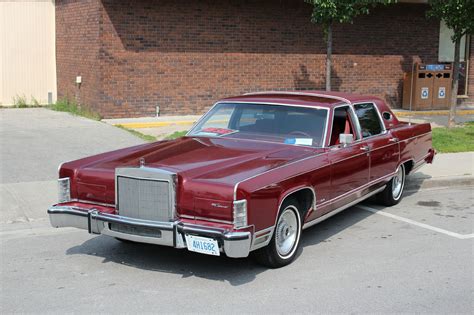 1979 Lincoln Continental Town Car 4 Door Lincoln Continental