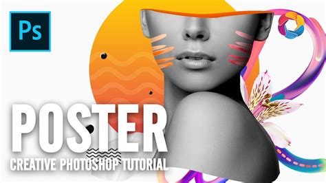 Creative Poster Design Tutorial Free PSD Included YouTube