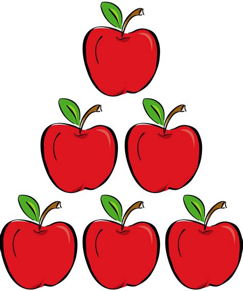 Cartoon Apples