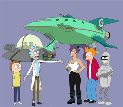 Rick And Morty X Futurama