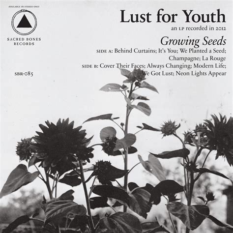 New Talent Lust For Youth Seek Redemption And Rebirth Through Their Ostensibly Bleak Brand Of