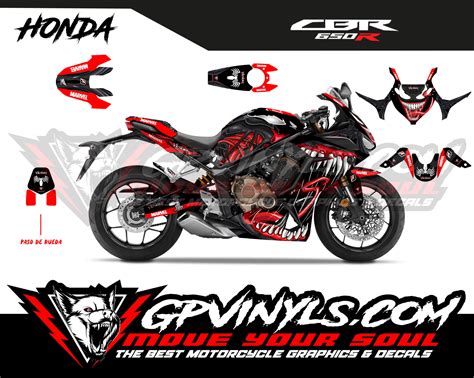 Graphic Decals Honda Cbr 650r Venom Gpvinyls