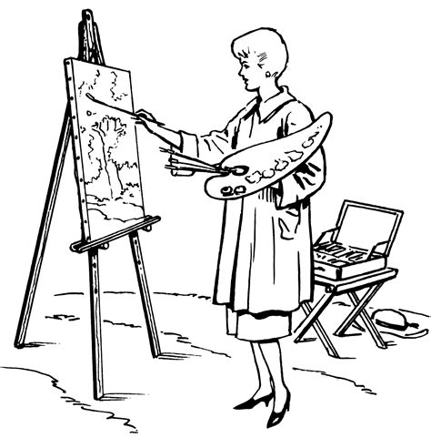 Find the perfect artiste peintre stock photo. PNG Peintre Artiste Transparent Peintre Artiste.PNG Images ...