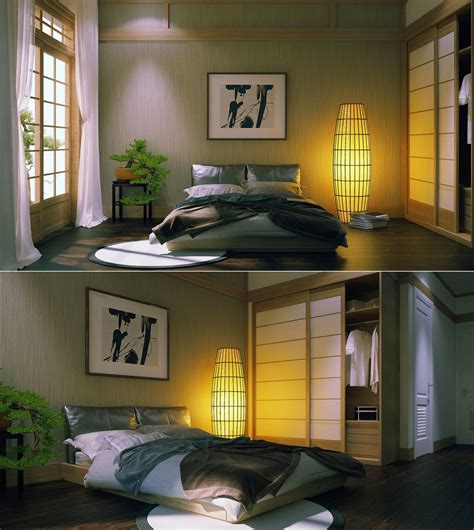 Zen Inspired Interior Design Apartment Bedroom Decor Japanese Style