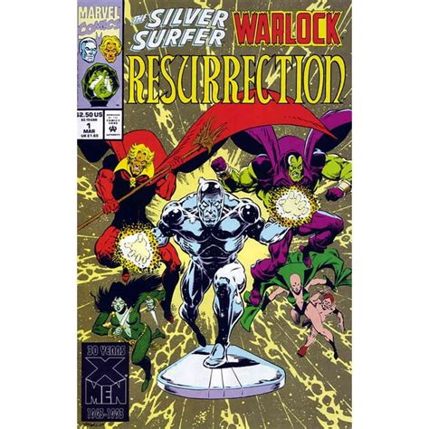 Silver Surferwarlock Resurrection 1 Vf Marvel Comic Book
