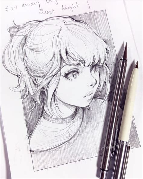 Épinglé Par Cherrieq🍒 Sur Drawings Dessin Visage Dessin Kawaii