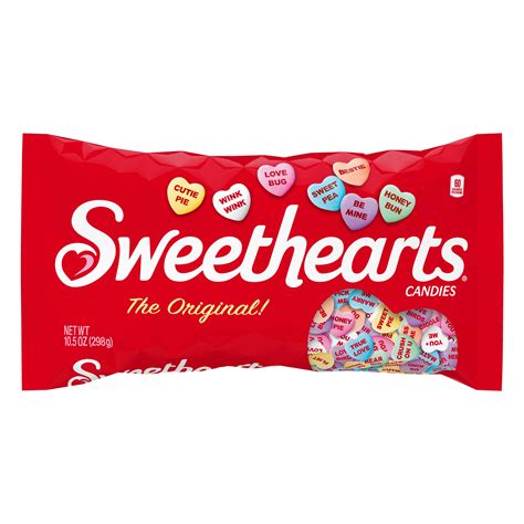 Sweethearts Original Conversation Hearts Valentines Candy Shop Candy