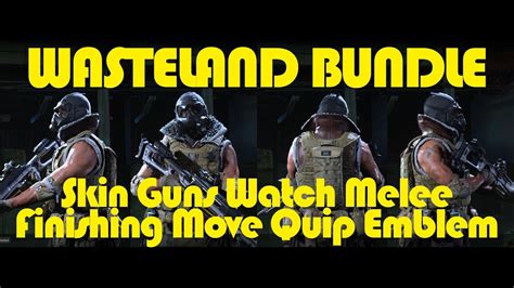 Brand New Wasteland Bundle Preview Call Of Duty Modern Warfare Youtube