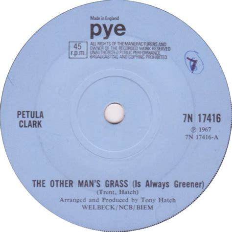 Petula Clark The Other Mans Grass Is Always Greener 1967 Vinyl