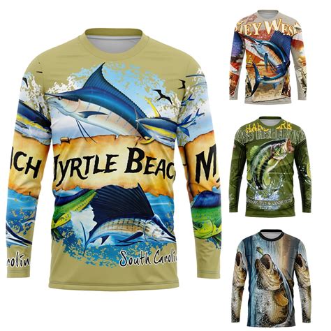 Lure Jersey Fishing Jersey Long Sleeve Fishing Shirt Fishing Wear Anti