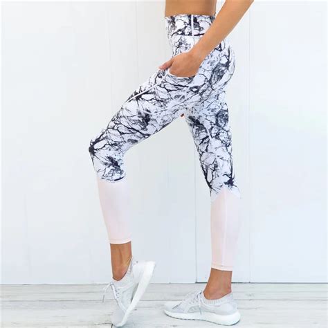 Zelly 2018 New Fitness Leggings Patchwork Women Workout Pants Harajuku Athleisure Trousers Quick