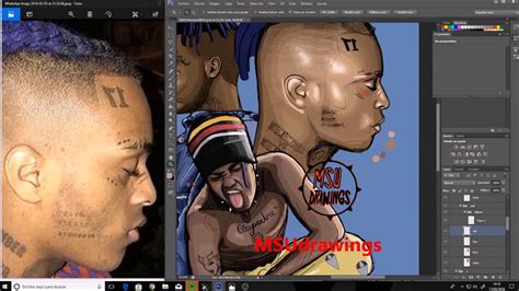The Xxxtentacion Drawing Msudrawings 24 Hours Recorded Youtube