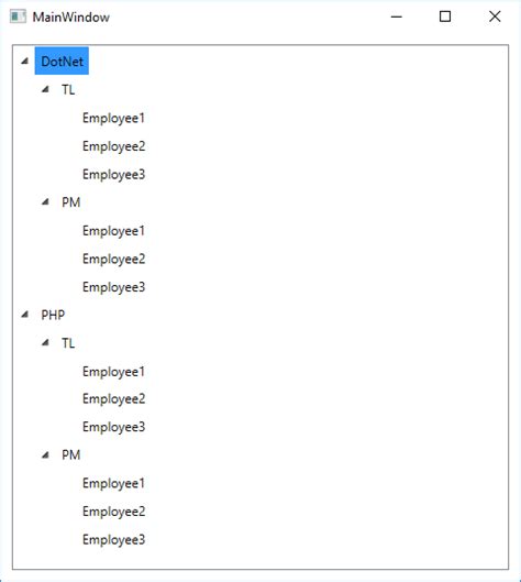 Populating Hierarchical Data In Treeview In Wpf Using Mvvm