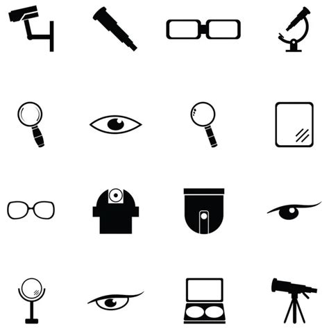 Binoculars Look Icon — Stock Vector © Howcolour 104460840