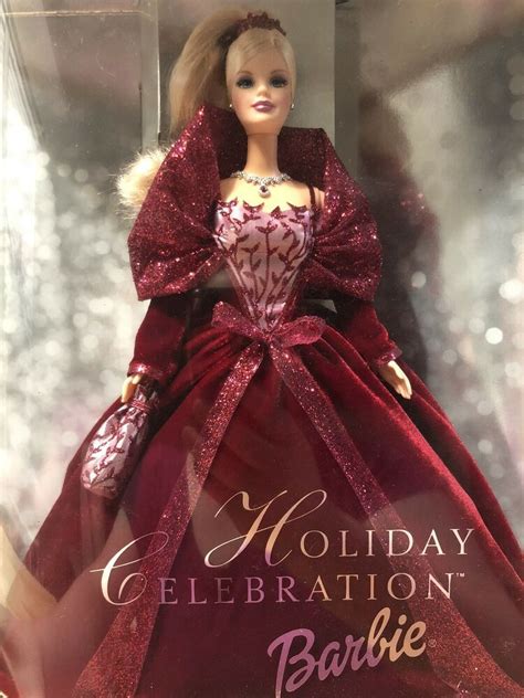 Special Edition Holiday Celebration Barbie Doll Mattel Holiday Barbie Dolls Holiday