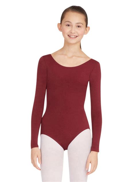 Capezio Women S Long Sleeve Leotard Style Tb135 — Dancewear Corner