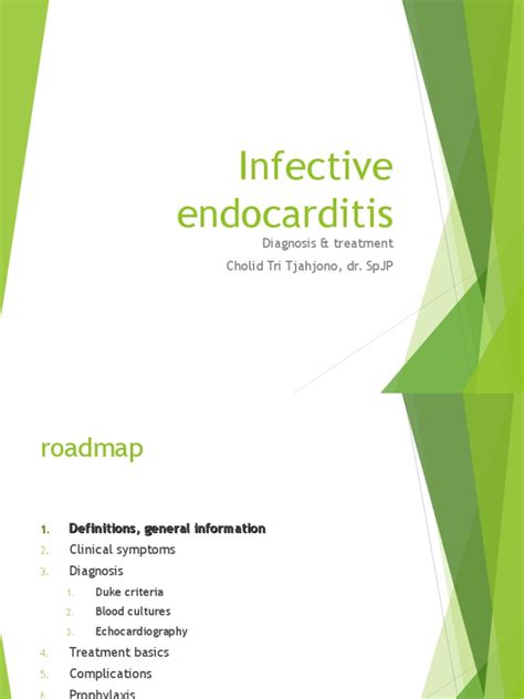 Infective Endocarditis Esc 09 2 Medical Specialties Clinical Medicine
