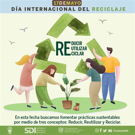 17 De Mayo Día Internacional Del Reciclaje Infografía 1 Coordinación