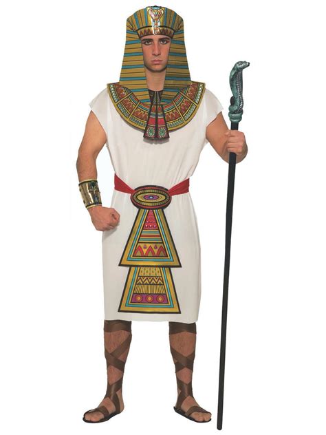 King Of The Nile Pharaoh Egyptian Tut Egypt Ruler Ancient Dress Up Mens Costume Costume King