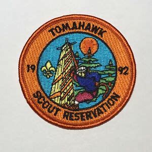 Tomahawk Scout Reservation Patch Mint Cc Ebay