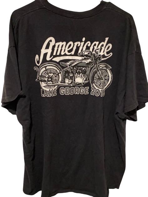 2018 Americade Lake George Ny Bike Run T Shirt Xxl Motorcycle Harley Ebay