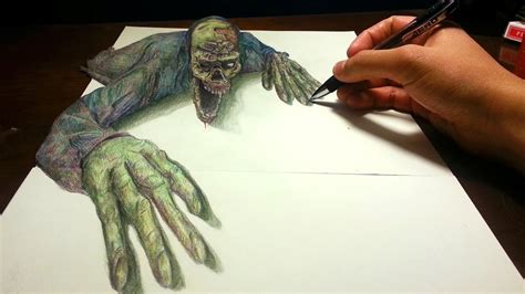 Realistic Zombie Drawings
