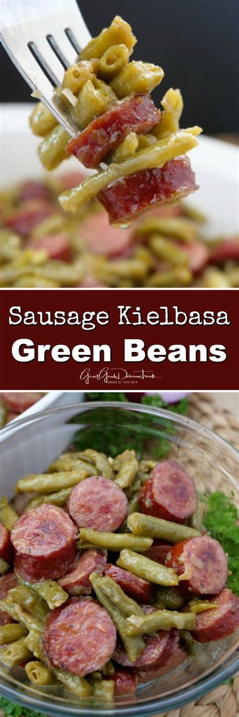 Gets along great with potatoes, red cabbage or. Sausage Kielbasa Green Beans - Great Grub, Delicious Treats