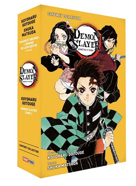 Demon Slayer Roman Jeunesse Coffret Manga Manga News