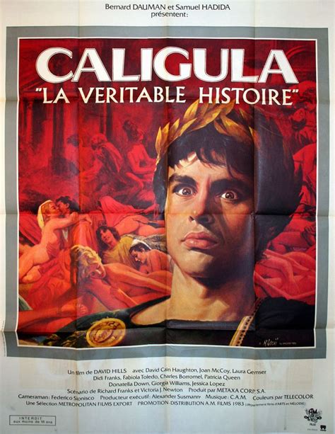 Slightly Bizarre French Poster For Italian Film Caligula Ii Aka The